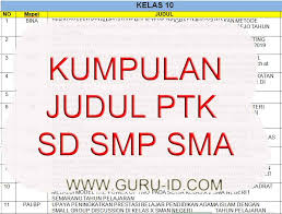Check spelling or type a new query. Kumpulan Judul Penelitian Tindakan Kelas Ptk Guru Sd Smp Sma Tahun 2020 Info Pendidikan Terbaru