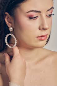 Circle Earrings Kay Jewelers Women's Earrings KAY Lab-Grown Diamonds  Solitaire Stud Earrings Ct Tw 14K White Gold (F/VS2)