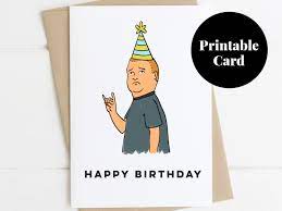 King of the Hill Birthday Card Bobby Hill Printable Card - Etsy
