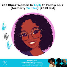 Black Women In Tech to Follow