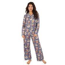 Women S Nite Nite By Munki Munki Star Wars Baby Yoda Pajama Shirt Pajama Pants Set