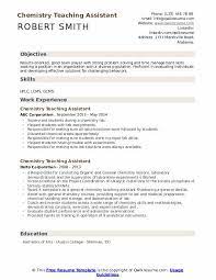 Looking for an administrative assistant cv template? Chemistry Teaching Assistant Resume Samples Qwikresume