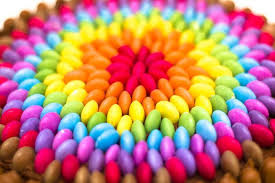 Amount is based on available nutrient data. Rainbow Smarties Cake Sweets Amino Amino
