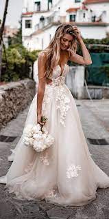 36 Gorgeous A Line Wedding Dresses A Line Wedding Dresses Strapless Blush With Wedding Dresses Whimsical Online Wedding Dress Shopping Green Wedding Dresses
