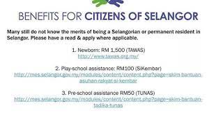 These citizens must further their education to a public or private tertiary education institution that has been recognised by for the health benefits of women everywhere in selangor, the state. Selangor Government Benefits