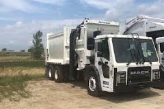How Much Does a New Side Loader Garbage Truck Cost? | Big ...
