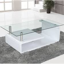 Materials include wood, metal, glass, and more. Stunning Glass Coffee Table With Gloss White Base High Gloss White Table In A Sleek Design For Your Piece Sofa Table Design Glass Coffee Table Coffee Table