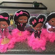 Black Boss Baby Baby Shower Cake Ebony Meyers Added A Photo Of Their Purchase With Images Baby Birthday Party Girl Baby Girl Centerpieces Boss Baby