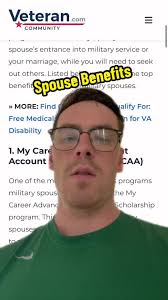 Some benefits for military spouses! #miltok #military #activeduty  #scholarship #militaryspouse #didyouknow #airforce #army #marines #navy  #coastguard #e1 #e2 #e3 #e4 #e5 #legal #fyp #foryou ...