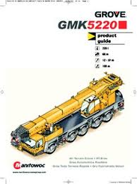 Grove Gmk5220 Specifications Cranemarket