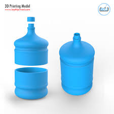 Big Plastic Bottle 3d Printing Model Layth Jawad Plastic Bottles 3d Printing Bottle