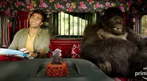 Charlie, a simpleton daydreamer, currently a pizza delivery boy is tasked with driving his uncle's truck , girnaar express, to deliver a gorilla from mumbai to the jetty at diu. Hallo Charlie Teaser Aadar Jain Und Sein Pelziger Kumpel Versprechen Einen Unterhaltsamen Film Schau Zu Nach Welt