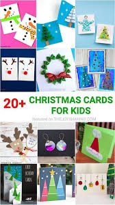 Pink and cream holiday from project alicia. 25 Simple Christmas Cards Kids Can Make The Joy Of Sharing