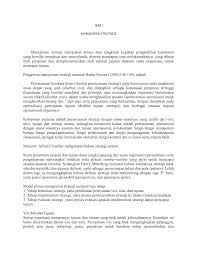 Matlamat tersurat deb adalah untuk mencapai perpaduan negara dan integrasi nasional dan ia telah digubal. Bab I Manajemen Strategie Manajemen Strategi Merupakan