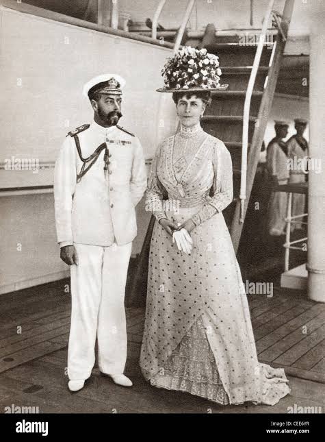 India king george v visit hi-res stock photography and images - Alamy
