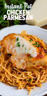Instructions in a large (6 quart) slow cooker, place half of the crushed tomatoes, italian seasoning, garlic, and salt. Instant Pot Chicken Parmesan Crazy For Crust