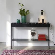 Febee Marble Top Metal Console Table Marble Top Console Table Metal Console Table Marble Top