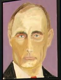 George W. Bush exposeert portretten