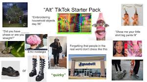 Alt Tiktok Starter Pack Starterpacks