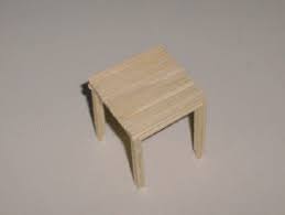 Hocker Aus Streichholzern Basteln Puppenmobel Puppenmobel Streichholzer Barbie Mobel