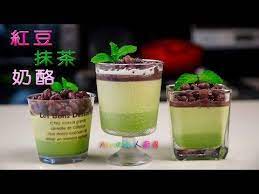 紅豆抹茶奶酪 youtube 抹茶 豆 準備