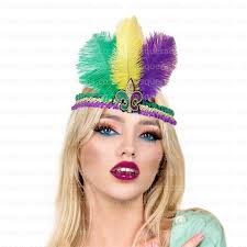 Mardi Gras Sequin Headband