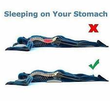 Sleeping On Your Stomach Bodybuilding Workouts Spine Health Massage Therapy
