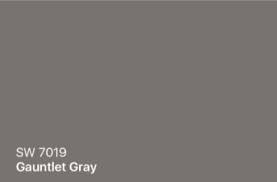 Learn all about this great colour in this paint colour review by kylie. Sherwin Williams 7019 Gauntlet Gray Metallic Novocom Top