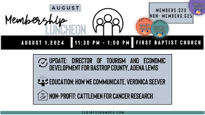 August Membership Luncheon