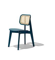 • why we love this: Cane Chair Cane Back Dining Chairs In Black Blue Green And Natural