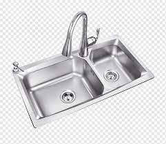 Kitchen sink front view free png stock. Kitchen Sink Du0159ez Dishwashing Stainless Steel Kitchen Dishwashing Sink Double Cell Thick Package Angle Kitchen Furniture Png Pngwing