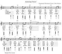 Adaptations written by pianists, without unnecessary difficulty, made to be played Amazing Grace Easy Tin Whistle Sheet Music Irish Folk Songs