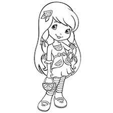 Strawberry shortcake coloring pages plum. Top 20 Free Printable Strawberry Shortcake Coloring Pages Online