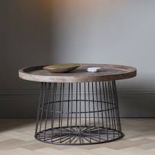 Do you think round industrial coffee table seems great? Menzies Coffee Table Round Coffee Table Modern Coffee Table Industrial Coffee Table
