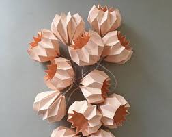 Led Lichterkette Rosa 12 Origami Leuchten Batteriebetrieben Hangemachte Girlande Fur Kinderzimmer Skandinavian Origami Lights Origami Lamp Origami Love