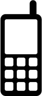 We found a picture of telephone to color. Telephone Mobile Phone Cell Phone Cellphone Telephone Phone Coloring Page 320x640 Png Clipart Download