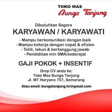 Beli perhiasan seperti cincin, gelang, anting emas sekarang tidak perlu pusing. Lowongan Kerja Toko Bunga Lokercumacuma
