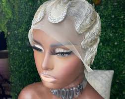 The Glam Lux Finger Wave Unit Lacefront Wig