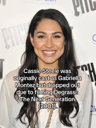 Cassie Steele and Vanessa Hughes