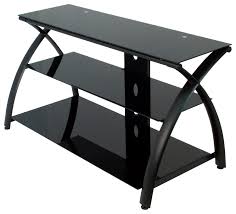 Tv stand with mount is the best way to place your tv screen safely in a stable position. Best Buy Calico Designs Futura 3 Tier Glass Tv Stand For Most Flat Panel Tvs Up To 46 Black 50601