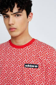 Adidas Originals Anichkov Vivid Red T Shirt Red Tshirt Adidas Originals Tops Short Sleeve Tee