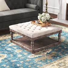 38 w ottoman coffee table tufting throughout soft blush velour modern. Kelly Clarkson Home 34 Wide Tufted Square Cocktail Ottoman Reviews Wayfair