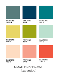 Wa11 9 Nmah Expanded Color Palette Modern Color Palette Color Palette Design Pantone Colour Palettes