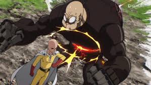 Le Plus Recent Pour One Punch Man Gif Emesinia One punch man paper arcade machine i made.