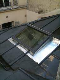 you can install velux roof windows on a flat roof all you need is a kerb to give the angle needed for fitting toit plat fenetre de toit velux