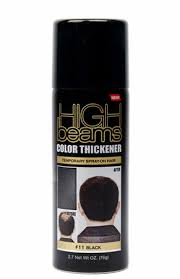 High Beams Color Thickener Spray For Men Black 2 7oz