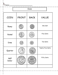 2nd Grade Money Worksheets Money Worksheets Counting