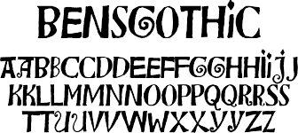 Bensgothic Font Family By Harold S Fonts Font Bros Ben Shahn Lettering Calligraphy Script