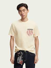 Elvis Printed Relaxed Fit T Shirt T Shirts Polo Shirts Scotch Soda