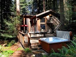 We have created complete hot tub packages intended to maximize your garden environment and enjoyment. Secret Garden Hot Tub Redwood Grove Woodstove Houses For Rent In Cazadero California United States